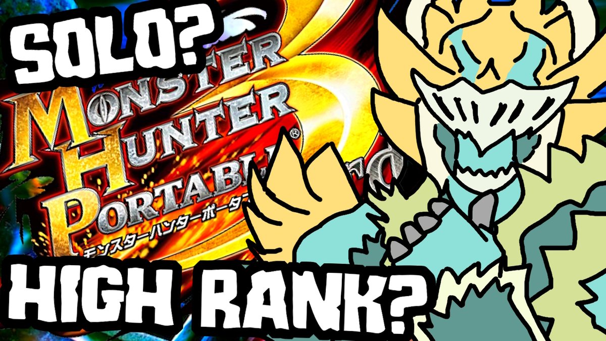 BIOTREXtv's tweet photo. New video is PREMIERING IN 2 HOURS (7am PST)
And it features us SOLOING the entirety of High Rank in Monster Hunter Portable 3rd!
( https://t.co/jmUa1ZYJgX )
#MonsterHunter #MonHun #MonsterHunterPortable3rd #MonsterHunterWilds https://t.co/loNRLGxcAn
