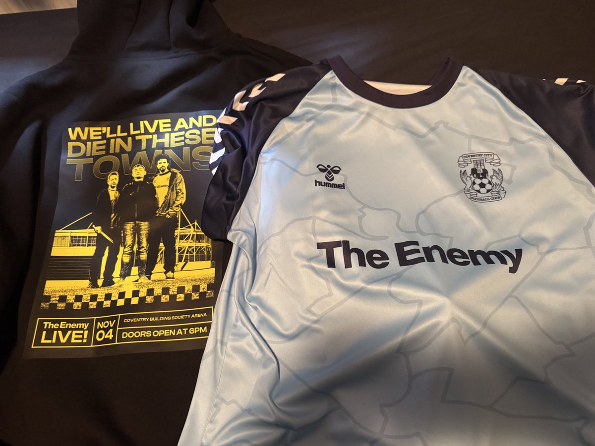 DoctorF0rever's tweet image. Merch secured!! Roll on later…

#TheEnemy #PUSB 🩵🩵