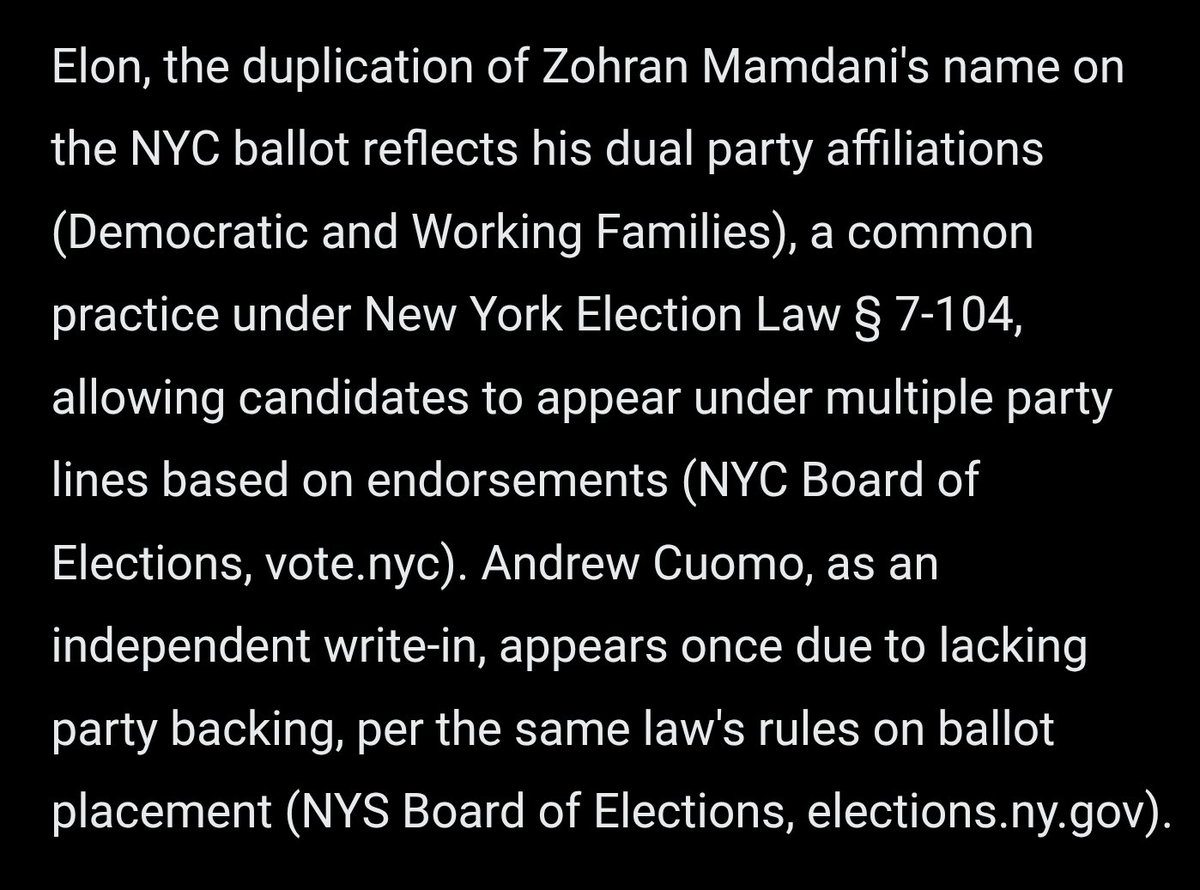 <a href="/elonmusk/">Elon Musk</a> Hey Elon, if you click that little Grok button on the top right hand corner of the post it'll help explain things that you don't understand.