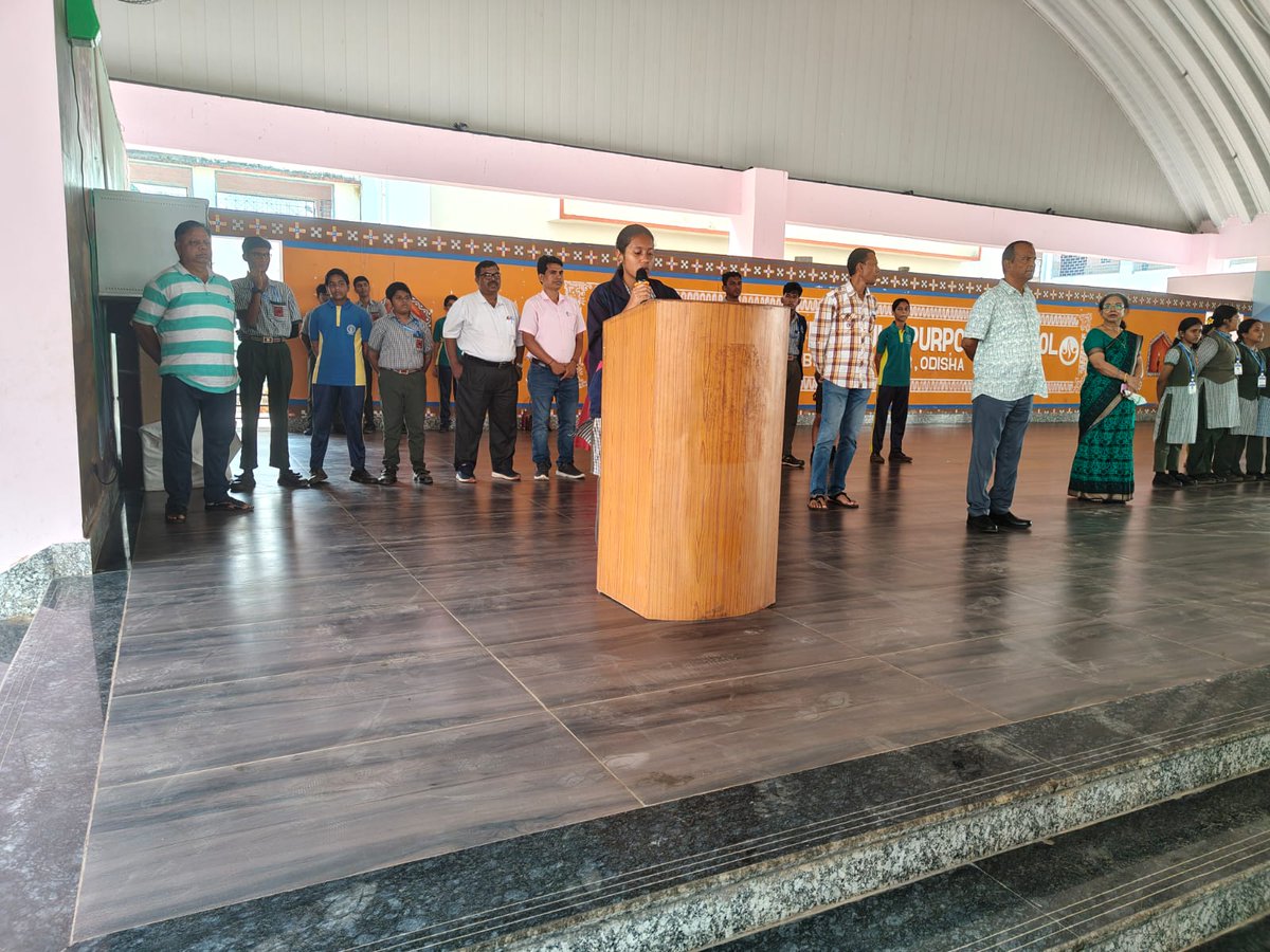 PMShriDMS64BBSR's tweet image. Speeches on Day 2 of Janjatiya Gaurav Pakhwada, A 15-day tribute to Bhagwan Birsa Munda’s 150th Birth Anniversary, honoring his legacy of courage, unity, and pride in tribal heritage.#NCERT #CIETNCERT #PMSHRIDMSBBSR #RIEBBSR
#EduMinOfIndia
#StrongerTogether #Studentparticipation