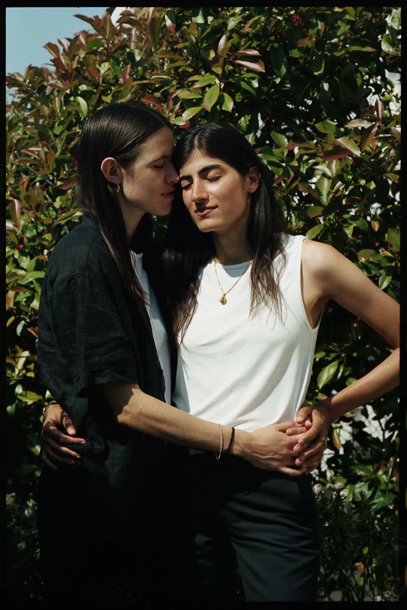 Fran and Arta, Vic Lentaigne's portfolio capturing queerness and identity, 2020.