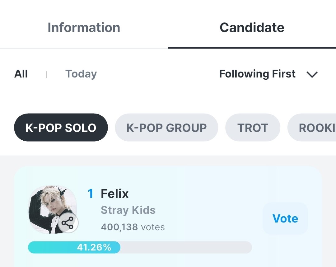 🗳️[FANCAST] D-5
[2025 KGMA] Trend of the year Final Round

✅️ Donate : felixunionfunds.carrd.co
✅️ Collect hearts daily
✅️ Drop your hearts that will soon expire
✅️ Save the rest for the last day

🔗 fancast.go.link/28LQU
📈 rank: #1
🎯 🥇
➖Widen the gap 🚨🚨🚨

⌛  Nov
