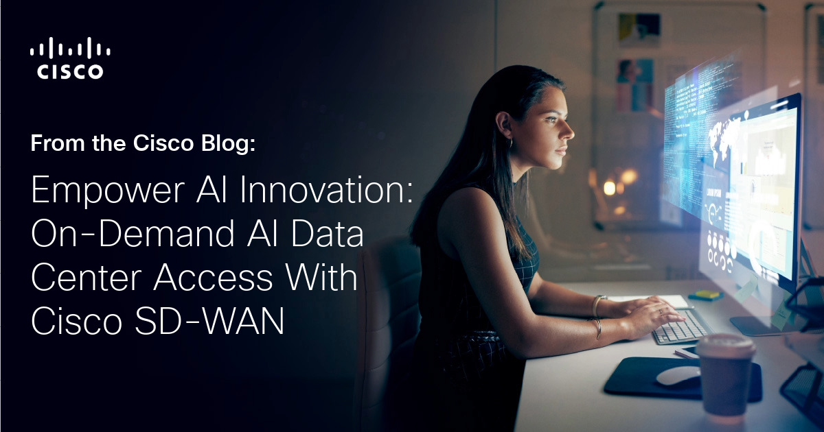 evanderburg's tweet image. Empower AI Innovation: On-Demand AI Data Center Access With #CiscoSDWAN securitytc.com/TP3w4R