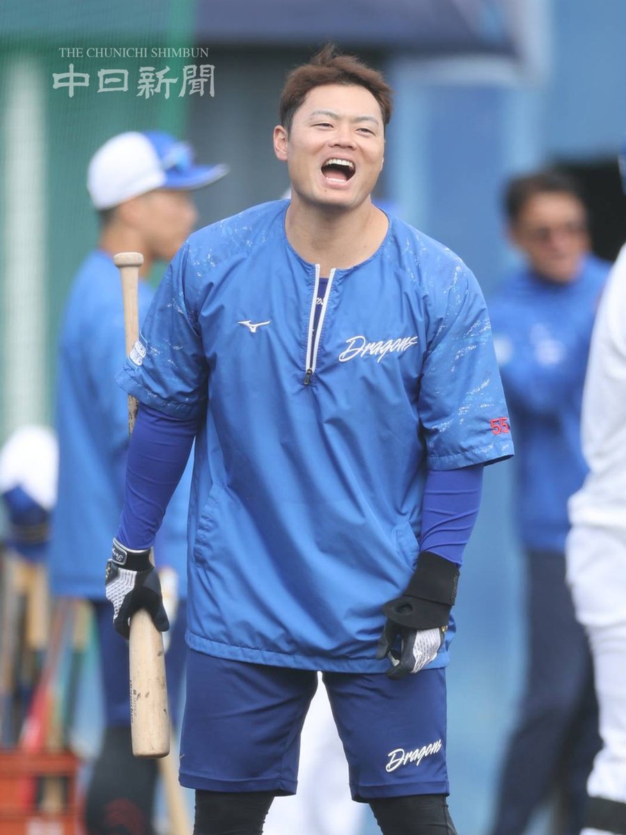 ドラゴンズ】ロングティーで柵越えを放った細川選手 #細川成也 #中日