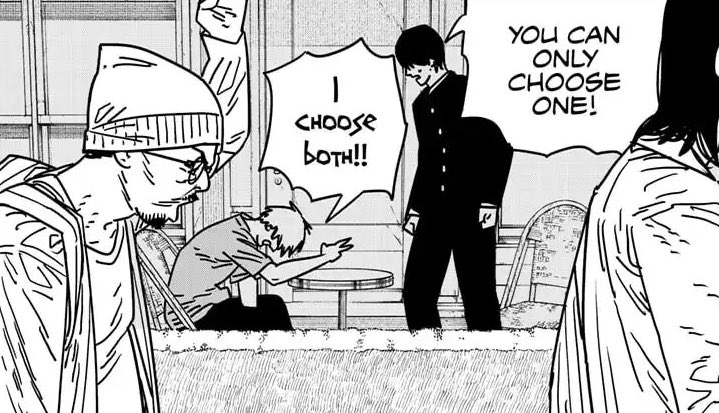 Evil Biphobic Yoshida be like: