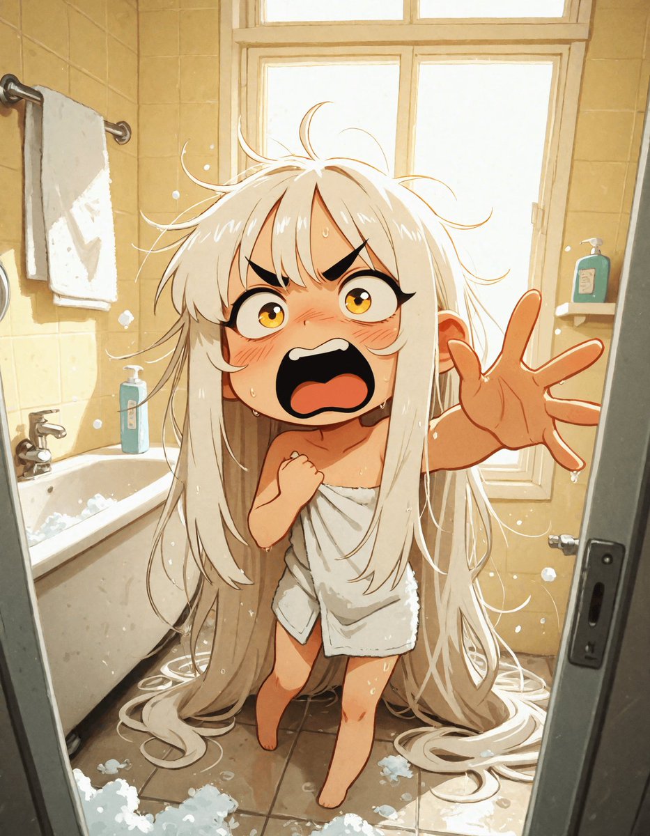 SmuglyBrat's tweet image. what are you doing in here?!

#AIイラスト #AIart