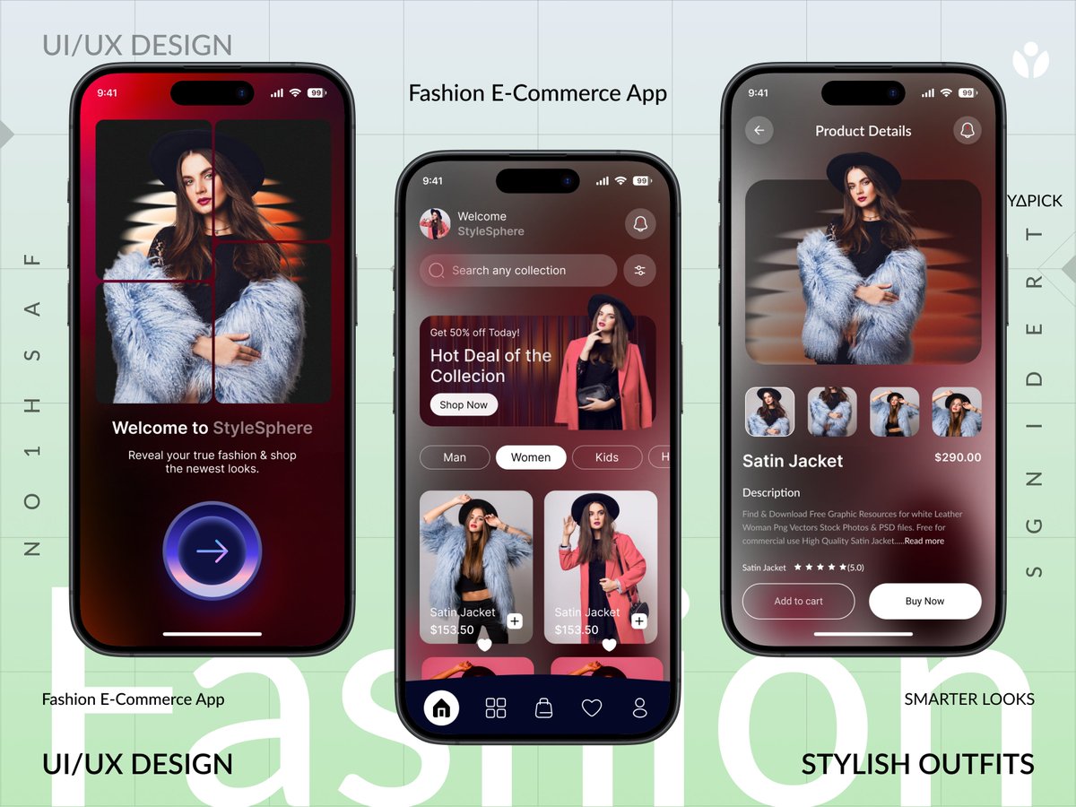 helloalamin9's tweet image. Fashion E-Commerce App 
Thank you for checking out my design! 🙏
Let’s connect and collaborate:
🔗 Telegram: @uialamin9
✉️ Email: uimdalamin9@gmail.com
📞 WhatsApp: 01938-339602
#FashionApp #ECommerceApp #ShoppingApp #MobileApp #UIDesign #UXDesign #AppDesign