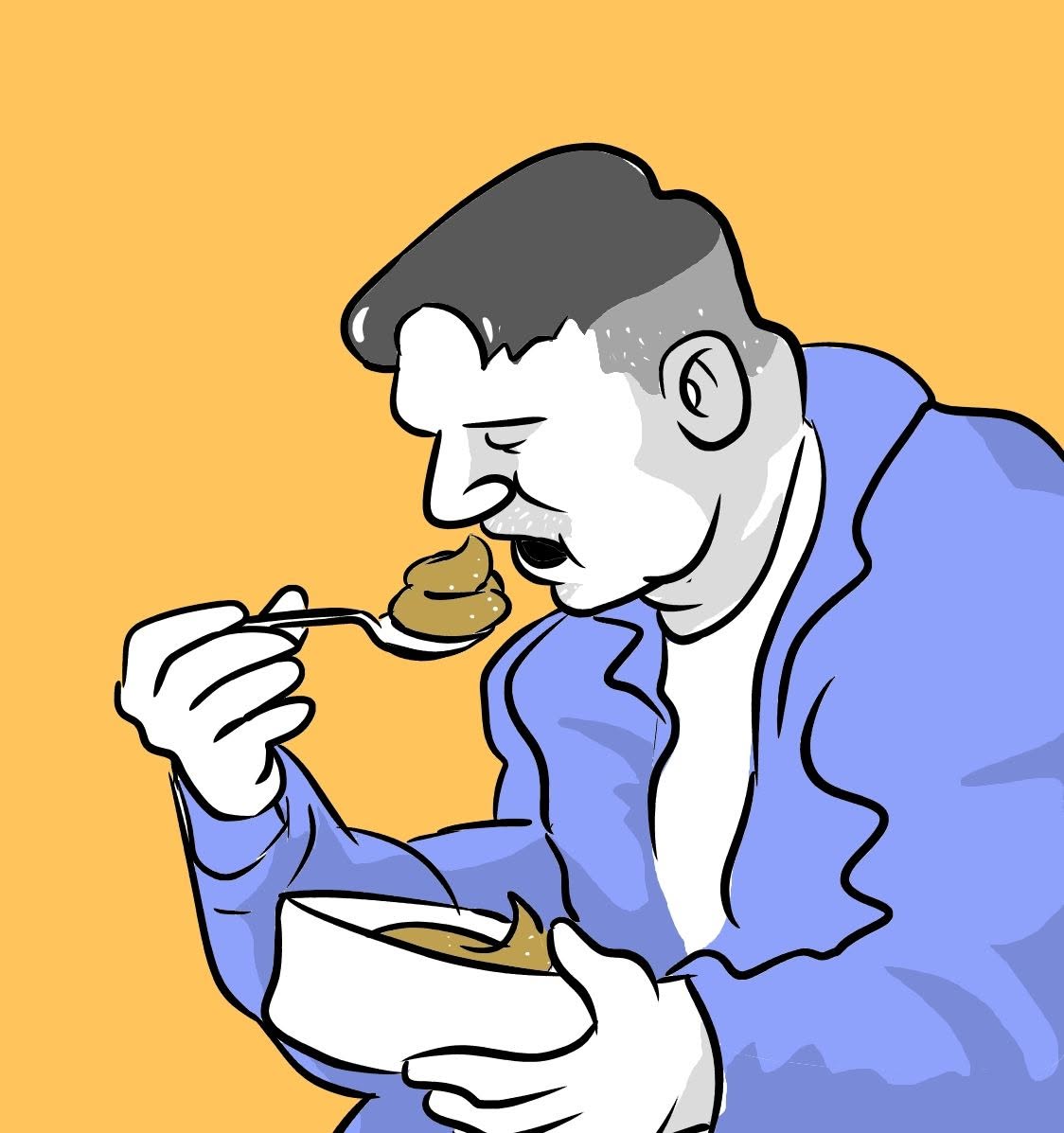 IsangKape's tweet image. Somebody ate his own shite. #bluff #backfire #suspect