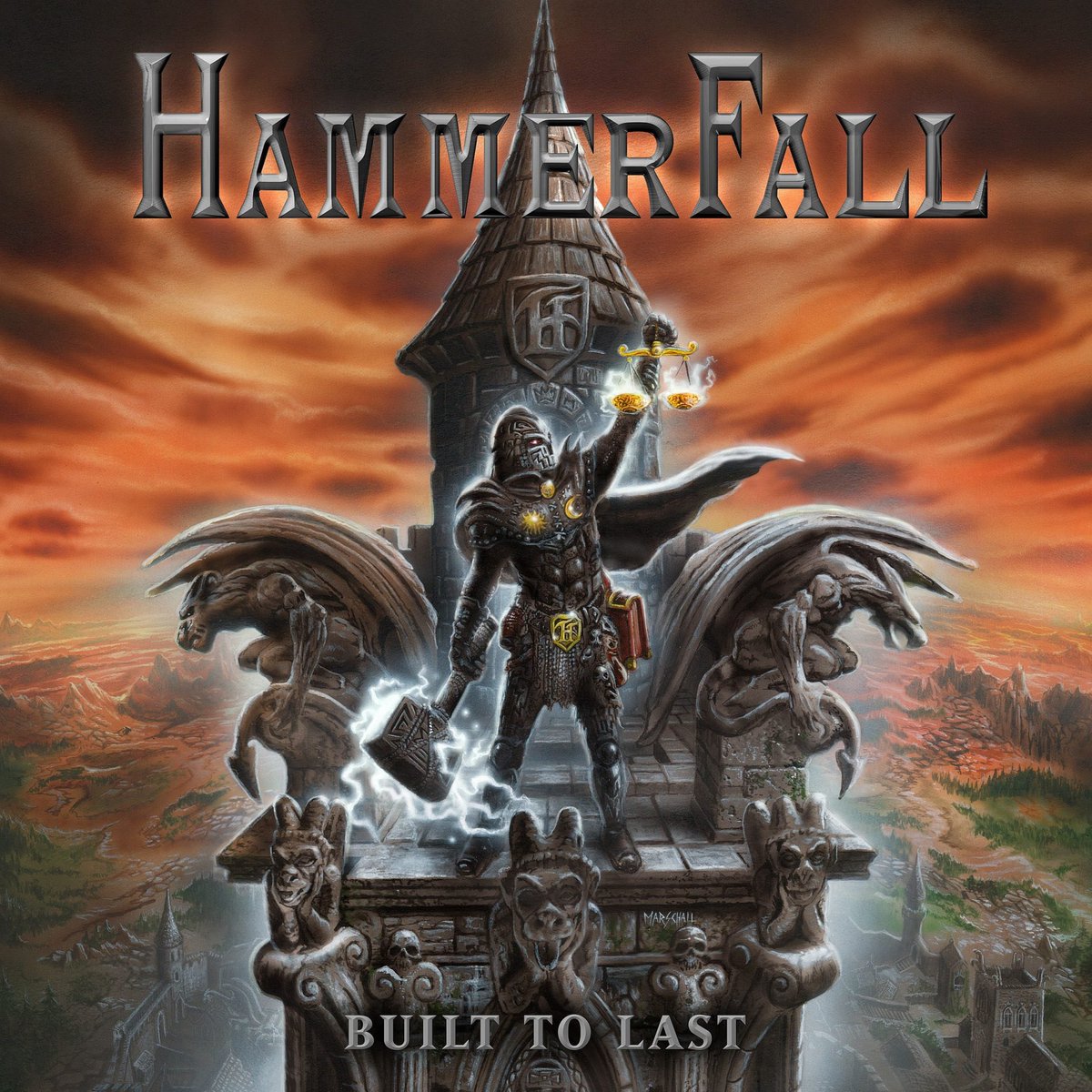ThisDayInMETAL's tweet photo. November 4th 2016 𝐇𝐚𝐦𝐦𝐞𝐫𝐅𝐚𝐥𝐥 released the album "Built To Last" #HammerHigh #Stormbreaker #TheStarOfHome #NewBreed #SecondToNone #HeavyMetal
𝐃𝐢𝐝 𝐲𝐨𝐮 𝐤𝐧𝐨𝐰...
It was their first album to feature David Wallin on drums. https://t.co/281RwxlcRd