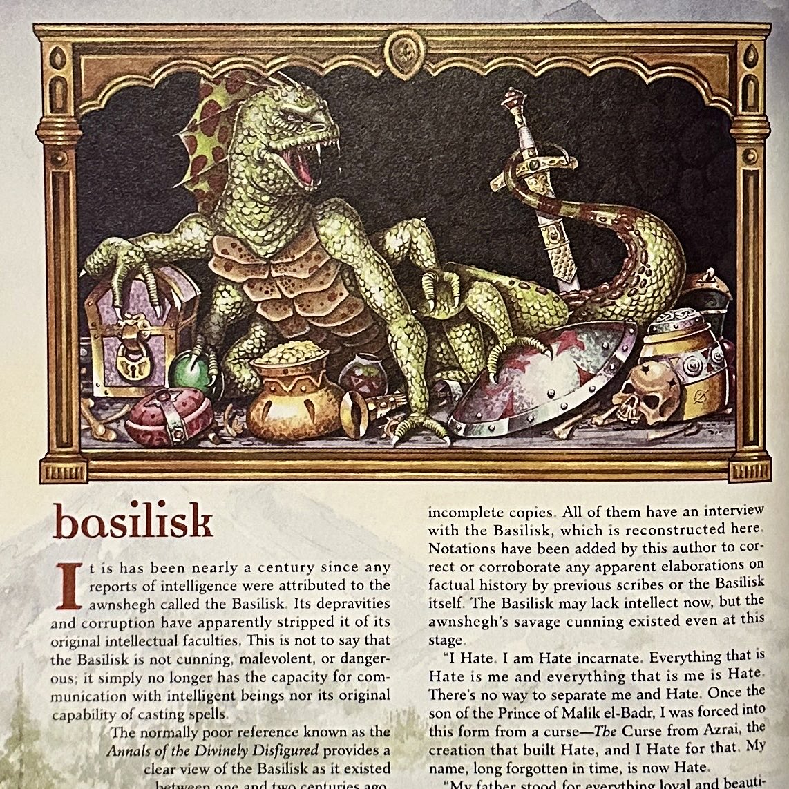 Blood Enemies: Abominations of Cerilia (1995) #DnD #Birthright #TTRPG