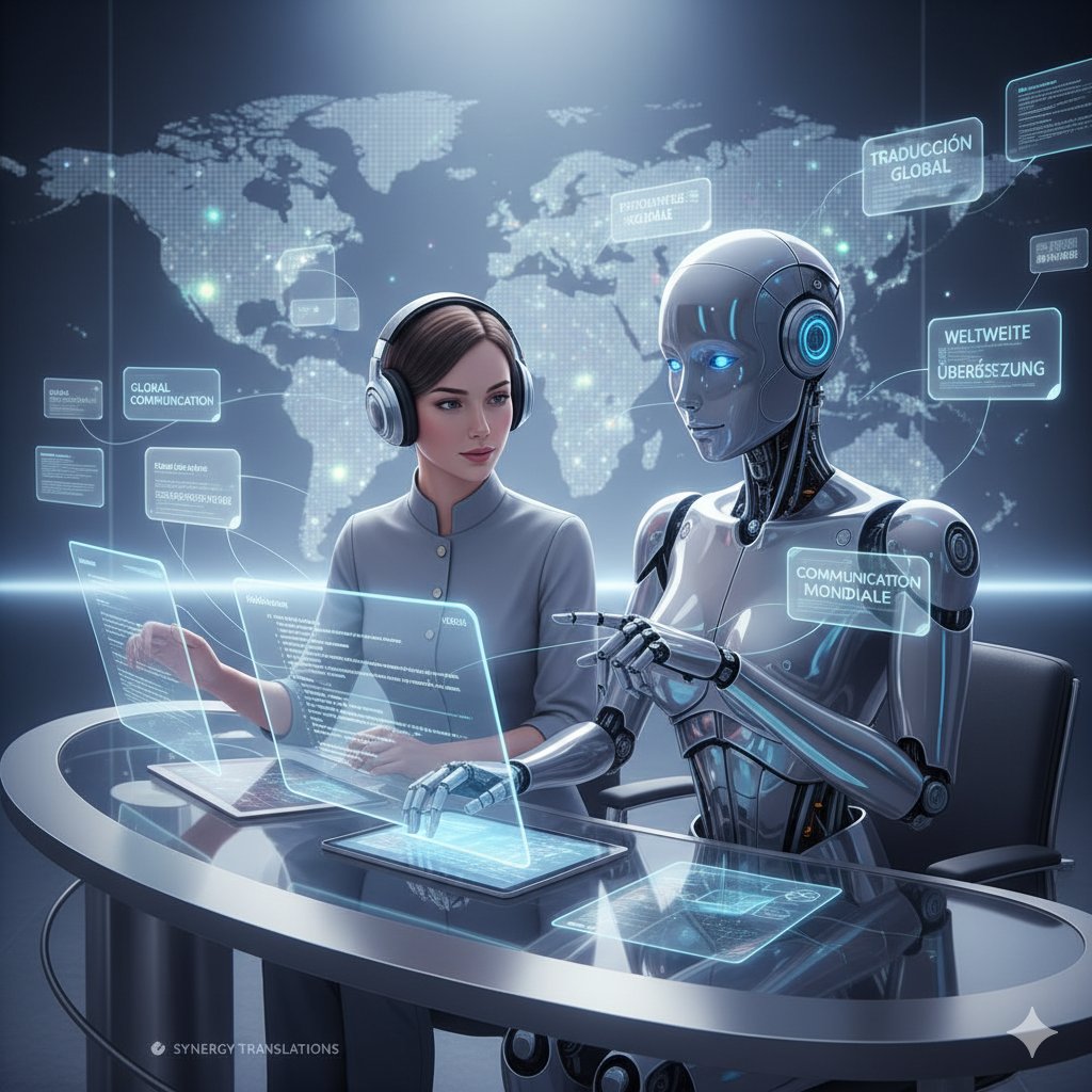 Provaantech's tweet image. Can AI really replace human translators? 
After 2 years of testing, one truth stands out —
AI isn’t replacing humans, it’s redefining their role.
The future = AI + Humans 
Read full blog:provaantech.com/insights/can-a…

#AI #Translation #Localization #Innovation #AIFutur