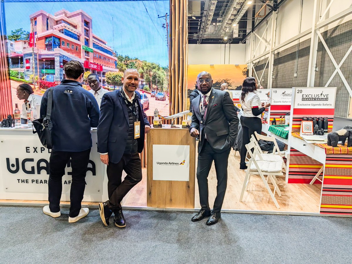 UG_Airlines's tweet image. #HappeningNow #WTMLDN Discover the true essence of Uganda at World Travel Market London! 🇺🇬
Visit us at Excel London, Stand S13-210 from today until 6 November 2025.

Explore Uganda’s world-class tourism connections and why it’s your next must-visit hotspot. ✈️
#FlyUgandaAirlines…