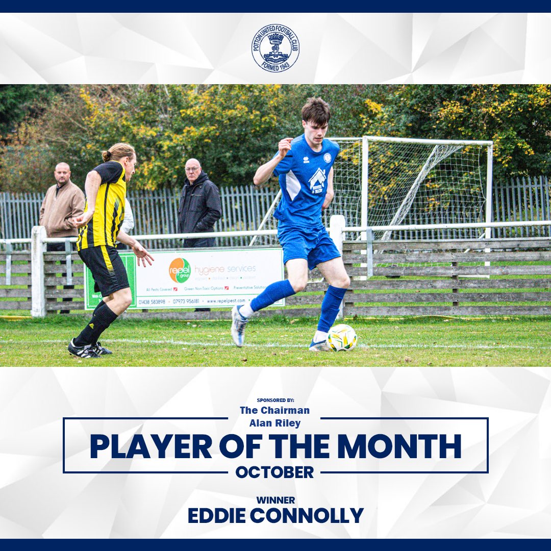 𝐏𝐋𝐀𝐘𝐄𝐑 𝐎𝐅 𝐓𝐇𝐄 𝐌𝐎𝐍𝐓𝐇

Eddie Connolly has been named Player of the Month for October following a series of consistently high quality performances, both in midfield and in the final third. 

Well Done Eddie 👏💙

#UpTheRoyals