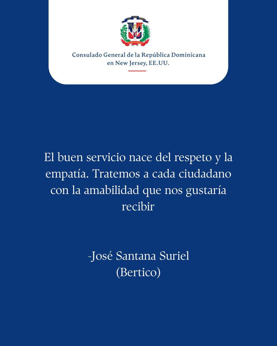 Consulado Dominicano en New Jersey (@rdennewjersey) on Twitter photo 