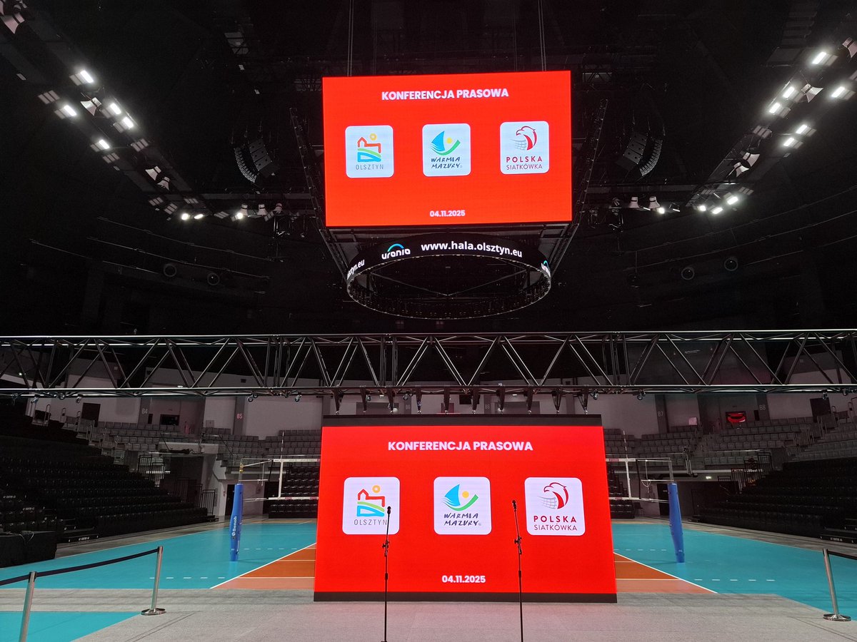 Hala Urania już gotowa! O 15:00 wielki news dla Olsztyna!

Dzięki za współpracę <a href="/Jakub110Jakub/">Jakub Balcerzak</a> 👏 

Stay tuned!