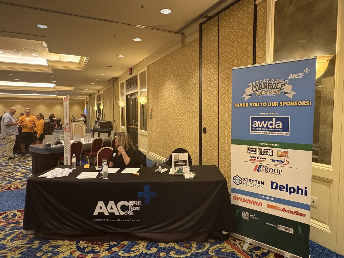 The Group was honored to serve as a signature sponsor of the Automotive Aftermarket Charitable Foundation’s (AACF) inaugural Boss of the Toss Charity Cornhole Tournament and Tailgate Reception held Nov. 1.

<a href="/FederatedAP/">Federated Auto Parts</a> <a href="/prontoautoparts/">Pronto Auto Parts</a> <a href="/PartsPlusHQ/">Parts Plus</a> <a href="/AVBTBAlliance/">Auto Parts Alliance</a> @aacfcharity