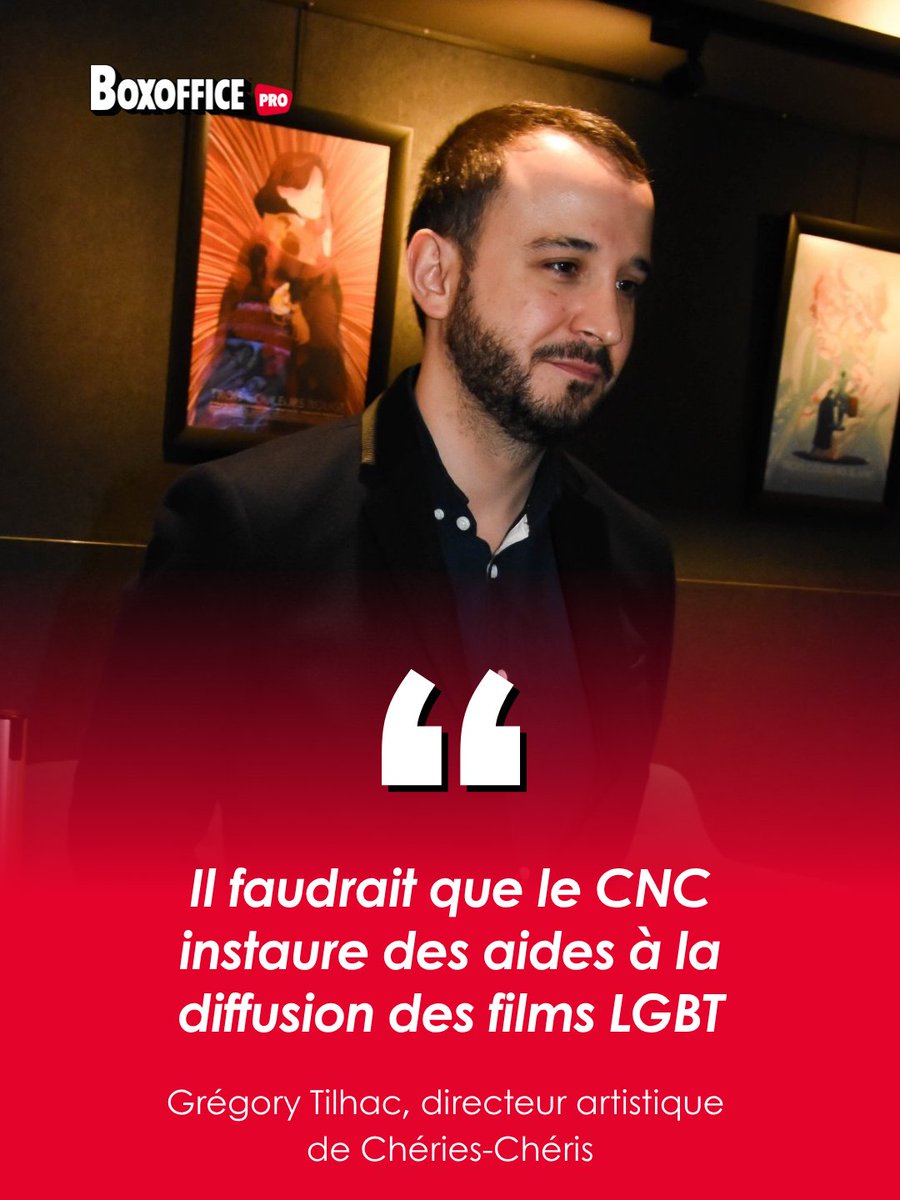 Boxoffice_FR's tweet photo. Alors que démarre aujourd'hui la 31e édition du festival Chéries-Chéris, son directeur artistique Grégory Tilhac revient sur les obsctacles sur la diffusion des films LGBT… alors que la production n’a jamais été aussi florissante.

👉 https://t.co/oOByD2iIin https://t.co/TNZr2Ouehs