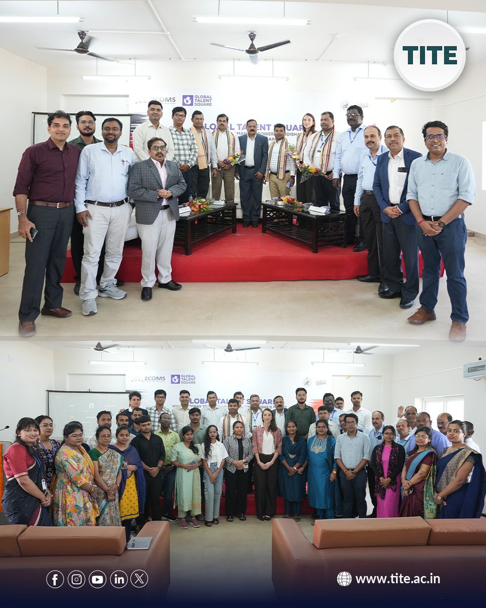 tite_official_'s tweet image. Glimpses from the Grand Launch of Global Talent Square at TITE! 🎉 Hosted by 2COMS Group &amp;amp; OSDA, the event unveiled the German Language Skills Centre a Gateway to Germany! 
Empowering global careers! ✨

#GlobalTalentSquare #2COMS #OSDA #TITE #SkilledInOdisha #Odisha #Germany
