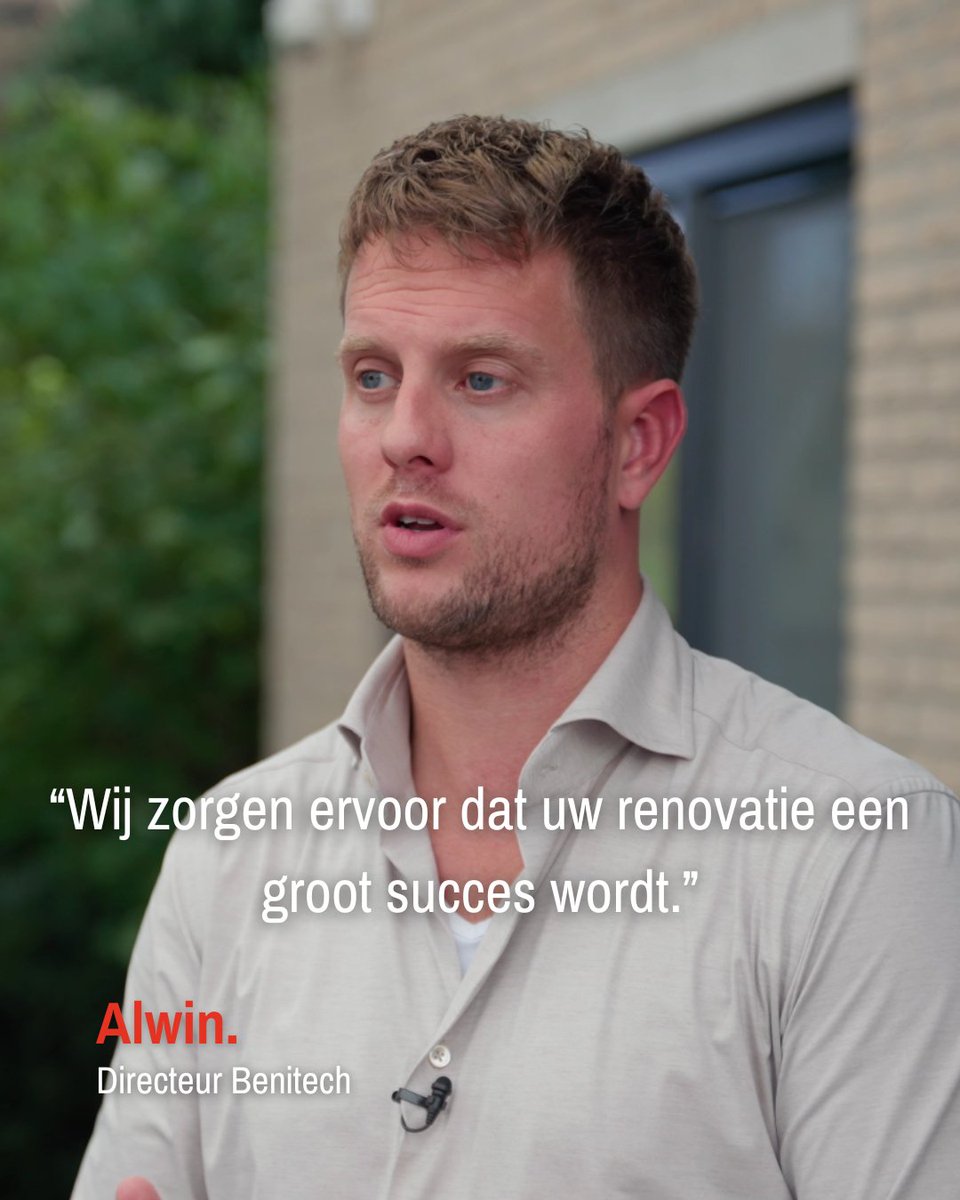 Elke renovatie is anders, maar ons doel blijft altijd hetzelfde: een tevreden klant en een woning die klopt tot in de details.

💬 Zoals Alwin het zegt: “Wij zorgen ervoor dat uw renovatie een groot succes wordt.”

Een belofte waar we als team elke dag samen aan werken!