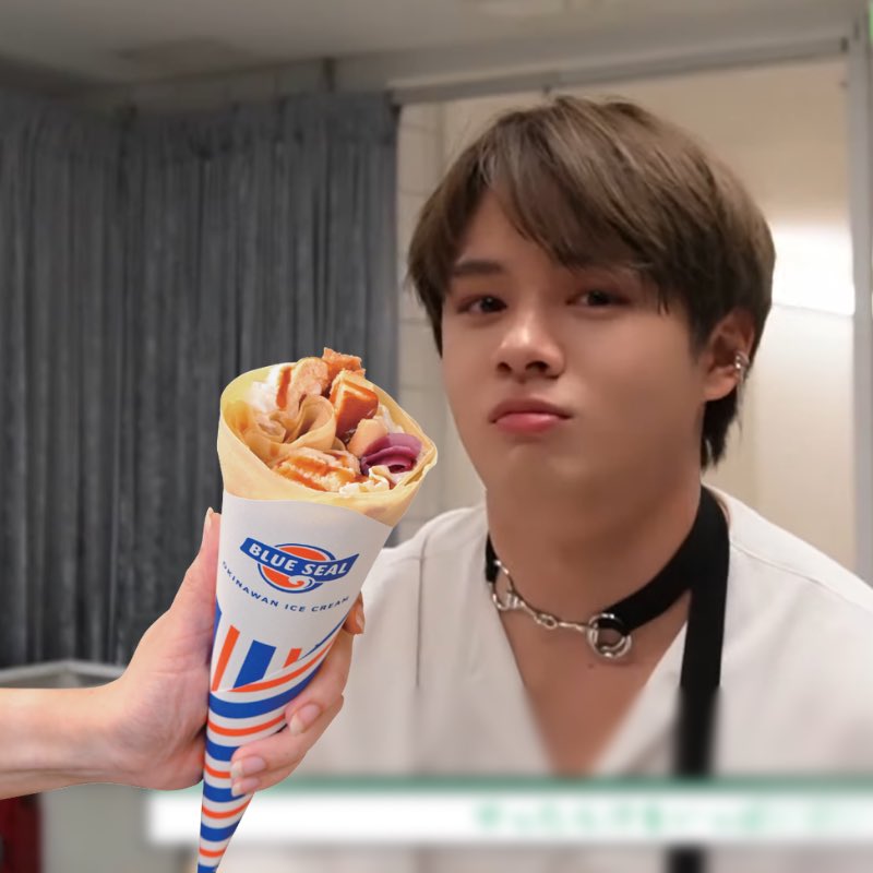 甘いの苦手やもんな、にしてもそんな顔せんでも