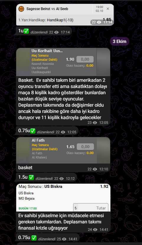 elitealert23's tweet photo. Ekim +35.23 profit bazı bahislerin kesitleri aşağıya bırakıyorum. https://t.co/iPQ1XACbQd