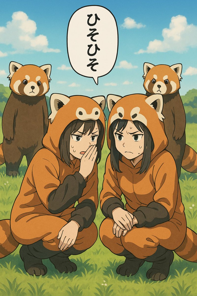 rasenkaidan6's tweet image. もふもふさん、1,000名おめでとうございます💐✨
#AIレッサーパンダ 参加させていただきます

「危険な潜入捜査」
#chatgpt5