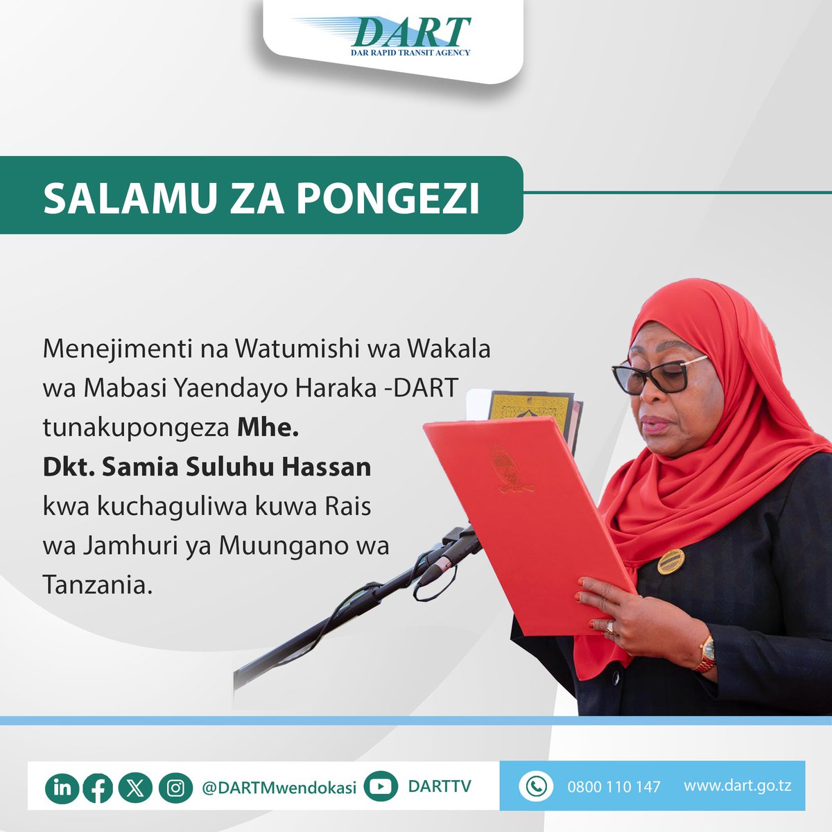#DARTMwendokasi #MwendokasiApp #Tanzania #TowardsSmartCities #TwendePamoja