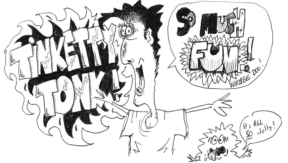 MarkRJones1970's tweet image. From this, to this, to THAT! - Part 22 - Tinketty Tonk!

Source: Biro doodle 
#GoogleGemini #GrokAI