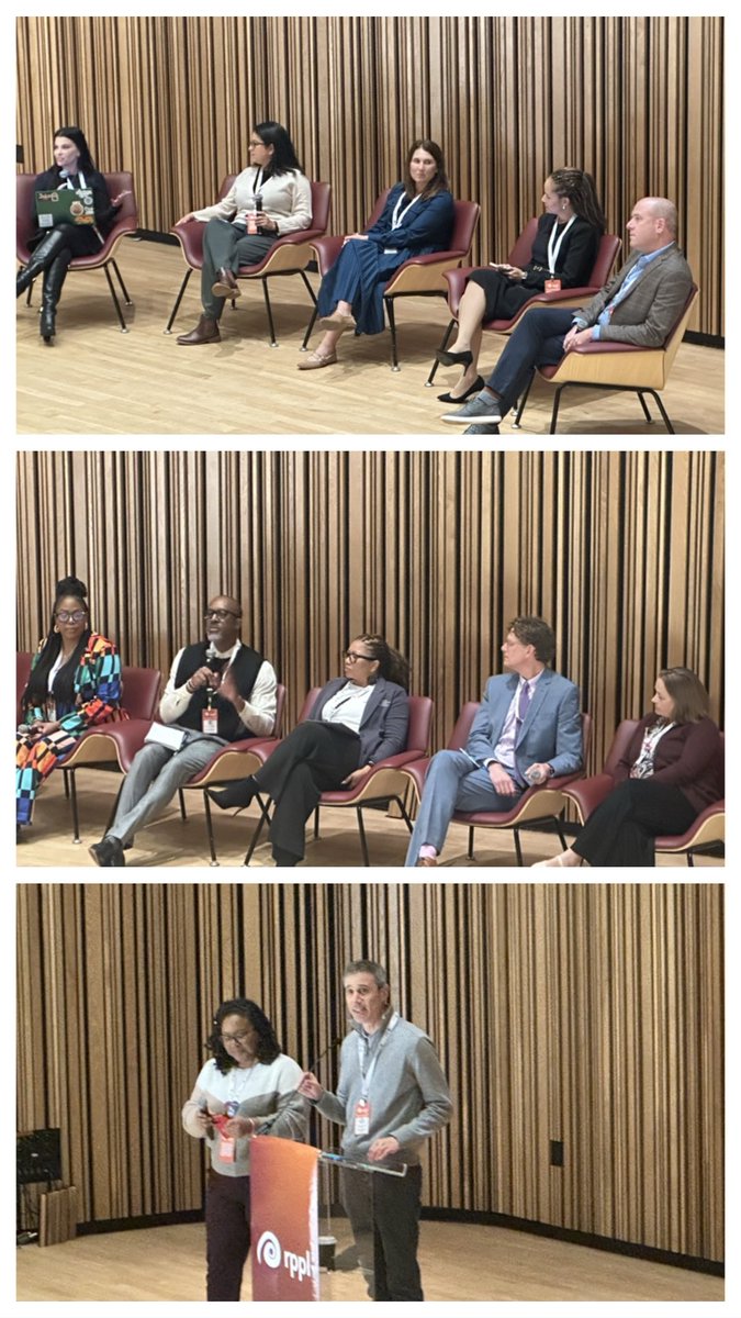 Impactful Day 1 of ⁦<a href="/rpplpartnership/">RPPL</a>⁩ convening 2025: Currents of Innovation w/stirring keynote DC Teacher of the year ⁦<a href="/JazzTheAuthor/">Jazzmyne Townsend</a>⁩ &amp; bookend panels on Advancing #ProfessionalLearning through #CollectiveAction &amp; The Future of Philanthropy in PL