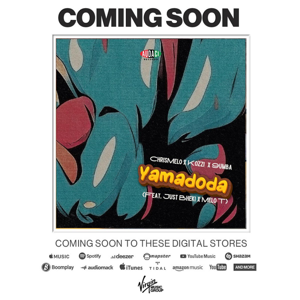 📌Finally our new single soon it’s dropp on the 14th of November 🍾
<a href="/ChrisMelo_Real/">YamaDoda coming Soon 📌</a> x <a href="/kozzi_sa/">TOPGIRLS</a> x <a href="/9umba1/">9umba</a> x <a href="/JustBheki_sa/">Just Bheki</a> x @melo_t1 

“YamaDoda” Pre-Save Link: 
vmgafrica.lnk.to/YamadodaAr

<a href="/AudaciRecords/">Audaci Records</a> <a href="/virginmusic_sa/">Virgin Music Group South Africa</a> <a href="/Vokzman/">Vokzman</a> 

#yanos #dropping #Amapiano