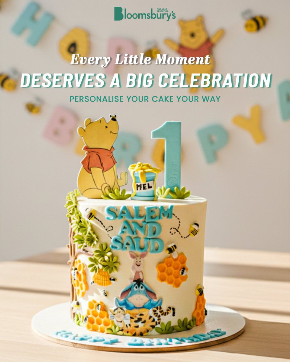ILuvBloomsburys's tweet image. 🎂 Every little moment deserves a big celebration! Make it uniquely yours with BLOOMSBURY’S customized cakes. 🍰✨📍 @alwahdamall | @siliconcentral | @rak_mall
🛍️ Order Online: bloomsburys.ae

#cake #CustomMadeWithLove #CelebrateYourWay #DubaiBakery #SweetMoments
