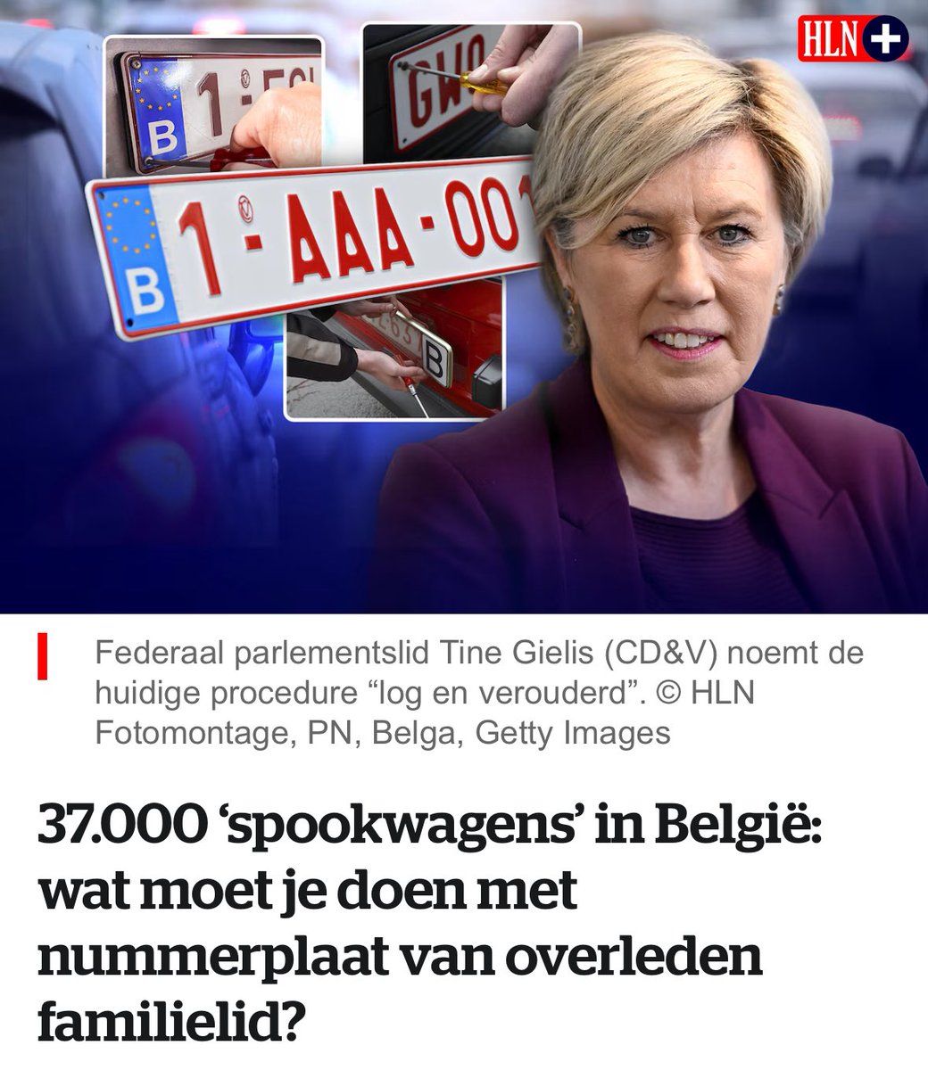🚗In België rijden bijna 37.000 wagens rond die nog geregistreerd staan op naam van een overledene. 

⚠️Voor nabestaanden leidt dat tot onterechte belastingaanslagen, problemen met verzekeringen &amp; administratieve rompslomp. 

Conclusie: belangrijk deze procedure te automatiseren!
