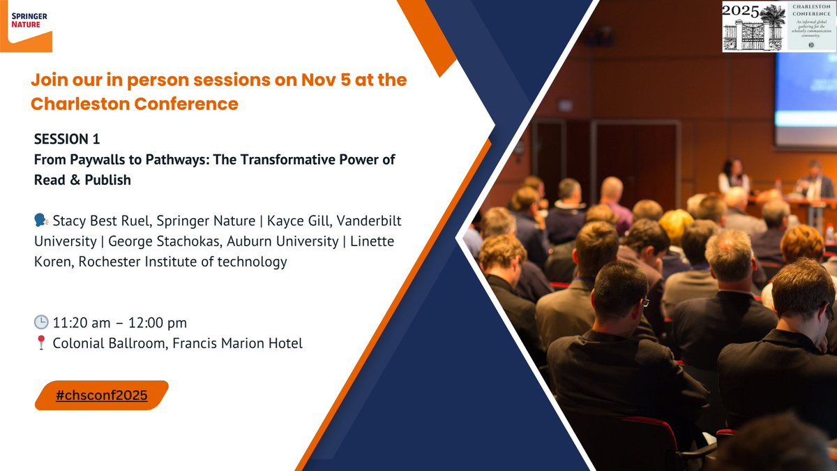 The Link, Springer Nature tweet media
