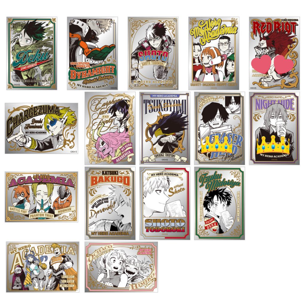 ヒロアカまとめ売り 5枚目追加写真 ヒロアカ まとめ売り 梅雨ちゃん