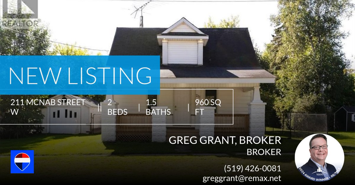 📍 New Listing 📍 Take a look at this fantastic new property that just hit the market located at 211 Mcnab Street W in Port Dover. Reach out here or at (519) 426-0081 for more information homeforsale.at/211_MCNAB_STRE…