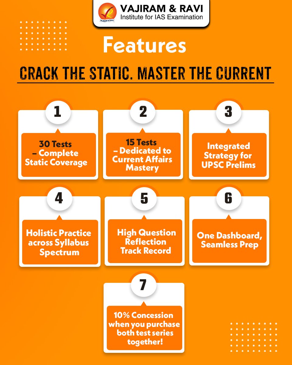 VajiramRavi's tweet image. 🚨 PowerUp Prelims COMBO 2026 🚨
To know more: docs.google.com/forms/d/e/1FAI…

🎯 PowerUp Prelims Test Series + PowerUp Current Affairs Test Series

#UPSCPrelims2025 #PrelimsTestSeries #PowerUpPrelims #UPSC2025 #IASPreparation #VajiramAndRavi #CurrentAffairsTestSeries #UPSCMotivation