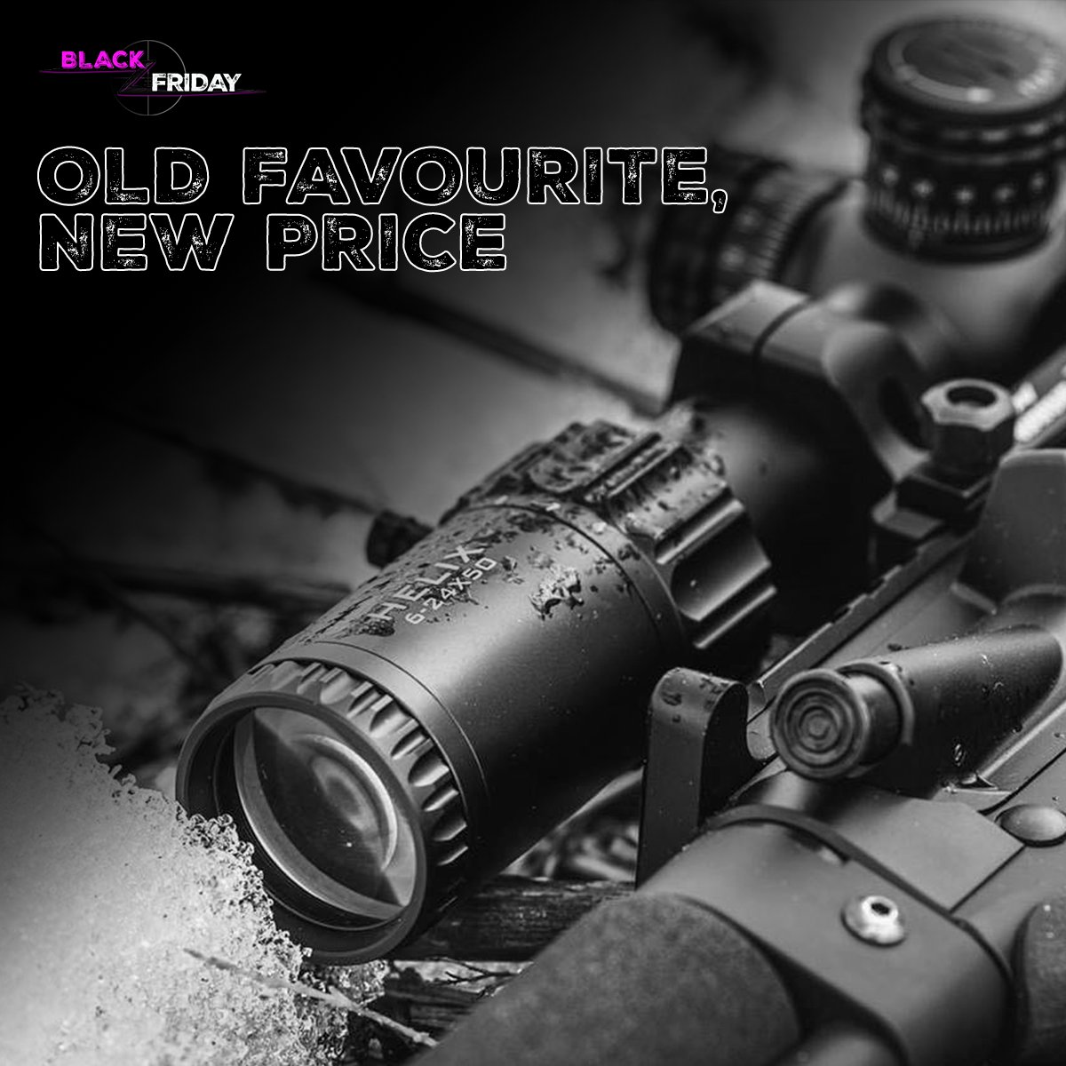 Optic_Warehouse's tweet image. Old favourite. New price. 👀

The Element Optics Helix 6-24x50 still delivers top-tier performance - now better value than ever.

NOW JUST £299.99!

🔗 shorturl.at/t6pOr

#opw #BlackFriday2025 #ElementOptics #OpticsGear