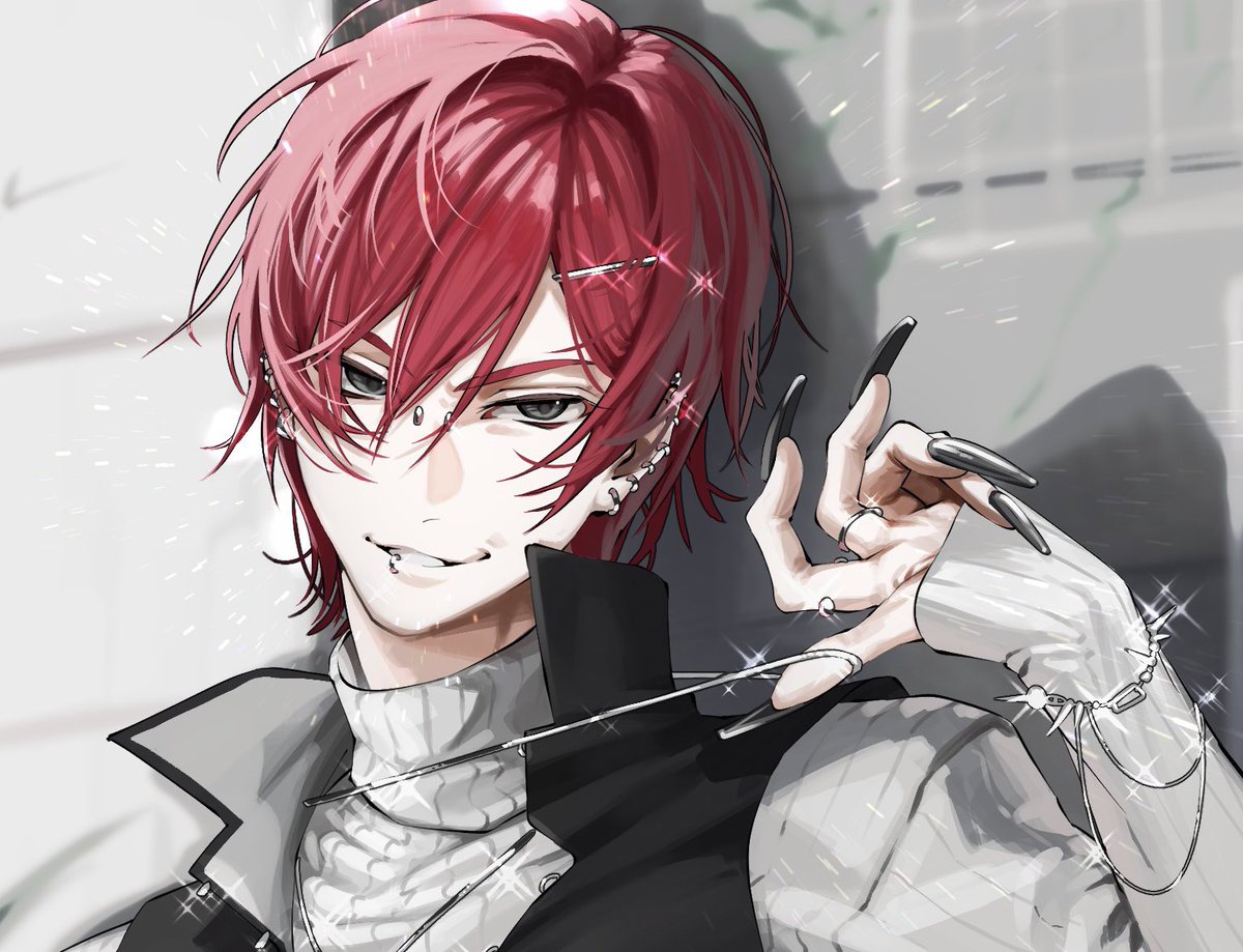 HprPo's tweet image. 興味持ってくれて嬉しいので余談！
この3人が友達同士なんですが、ロイドくん(赤髪)以外は人外です🪐
私のよく言う人外は獣人ではなく、地球外生命とかの類です！SCPとかクトゥルフとかの雰囲気で想像して貰えれば👌🏻😻
ロイドくん以外の子も清書予定ですぇ🤩設定詰めるの頑張ります！
#織本の創作