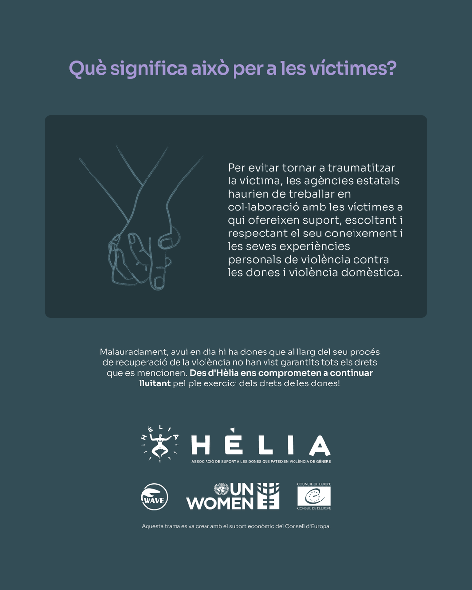 Lluitem per un Conveni d’Istanbul més ampli i efectiu: cap dona enrere, drets i suport real per a totes. ✊💜 #DretsDones #Feminismes