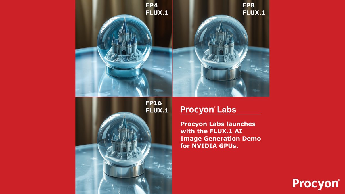 UL_Benchmarks's tweet image. Announcing Procyon Labs – a place in Procyon for showcasing the cutting edge of new technologies with the potential to become part of our standardized benchmarking suite.

Procyon Labs launches today with a demo for FLUX.1 on NVIDIA hardware.

Read more: s.ul.com/3LnhO8C