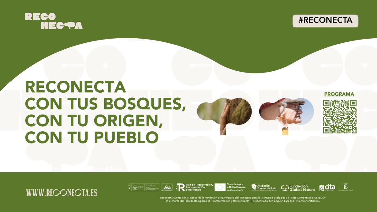 CRNMaderaCorcho's tweet image. ▶️#ActualidadMAM Transformando el mundo forestal: jornada #RECONECTA

📍Jueves, 6 de noviembre - Salón de Actos @mitecogob 

🔗jornadasreconecta.com

#Forestal #Bosques #NextGenerationEU #ProyectosPRTR #PlanDeRecuperación