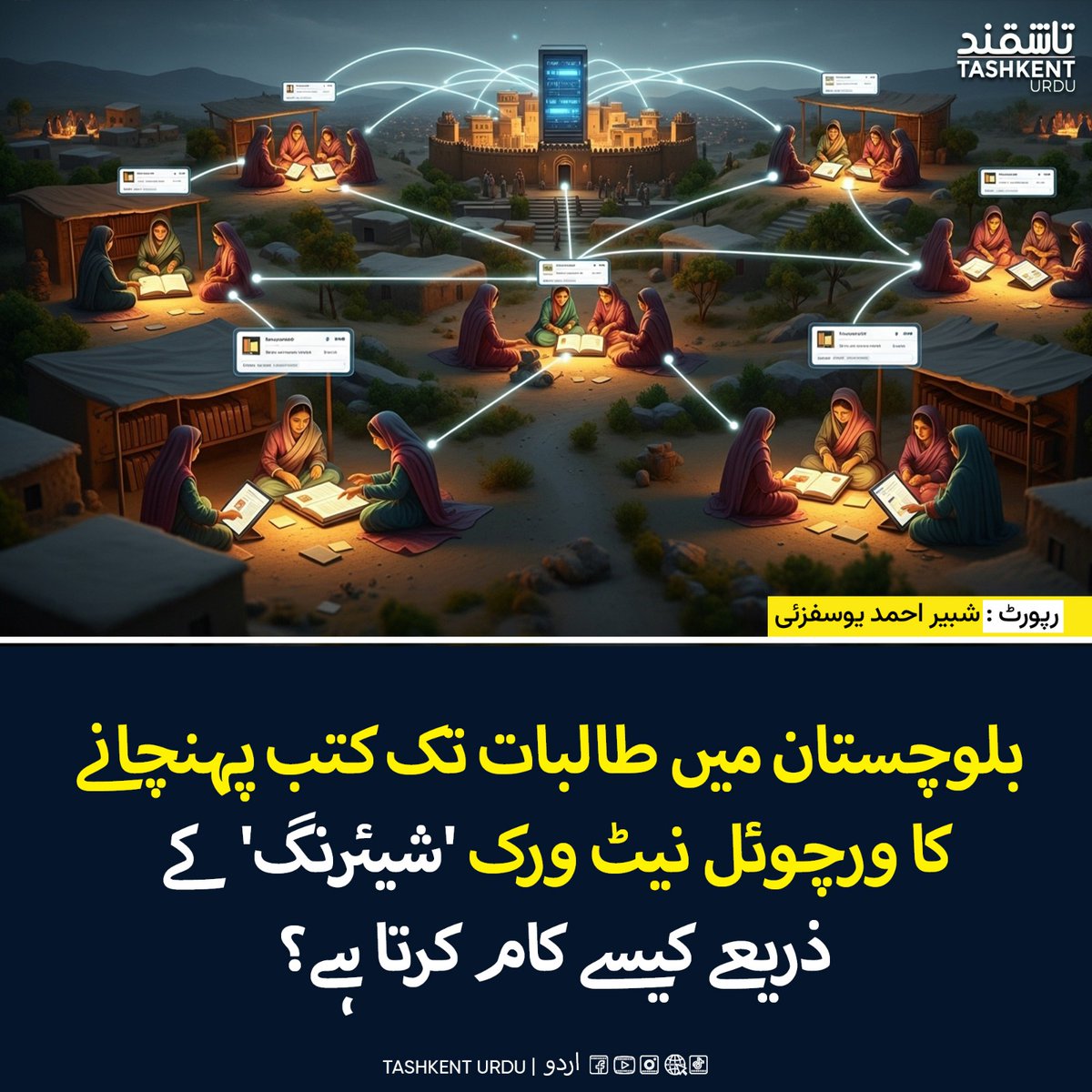 tashkenturdu1's tweet photo. پسماندگی اور محرومی جیسی اصطلاحات کے ساتھ جڑا پاکستان کا صوبہ بلوچستان اس وقت امید کا مرکز بن جاتا ہے جب وہاں کے طالب علم نوجوانوں کے عزائم دیکھنے میں آتے ہیں۔
سٹوری کا لنک:
                         👇
https://t.co/V62aFl50Vd

#Balochistan #VirtualLibrary #GirlsEducation https://t.co/wsYfJJ630q