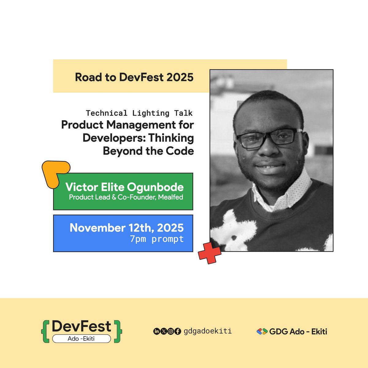 GDG Ado-Ekiti | #DevFestAdoEkiti tweet media