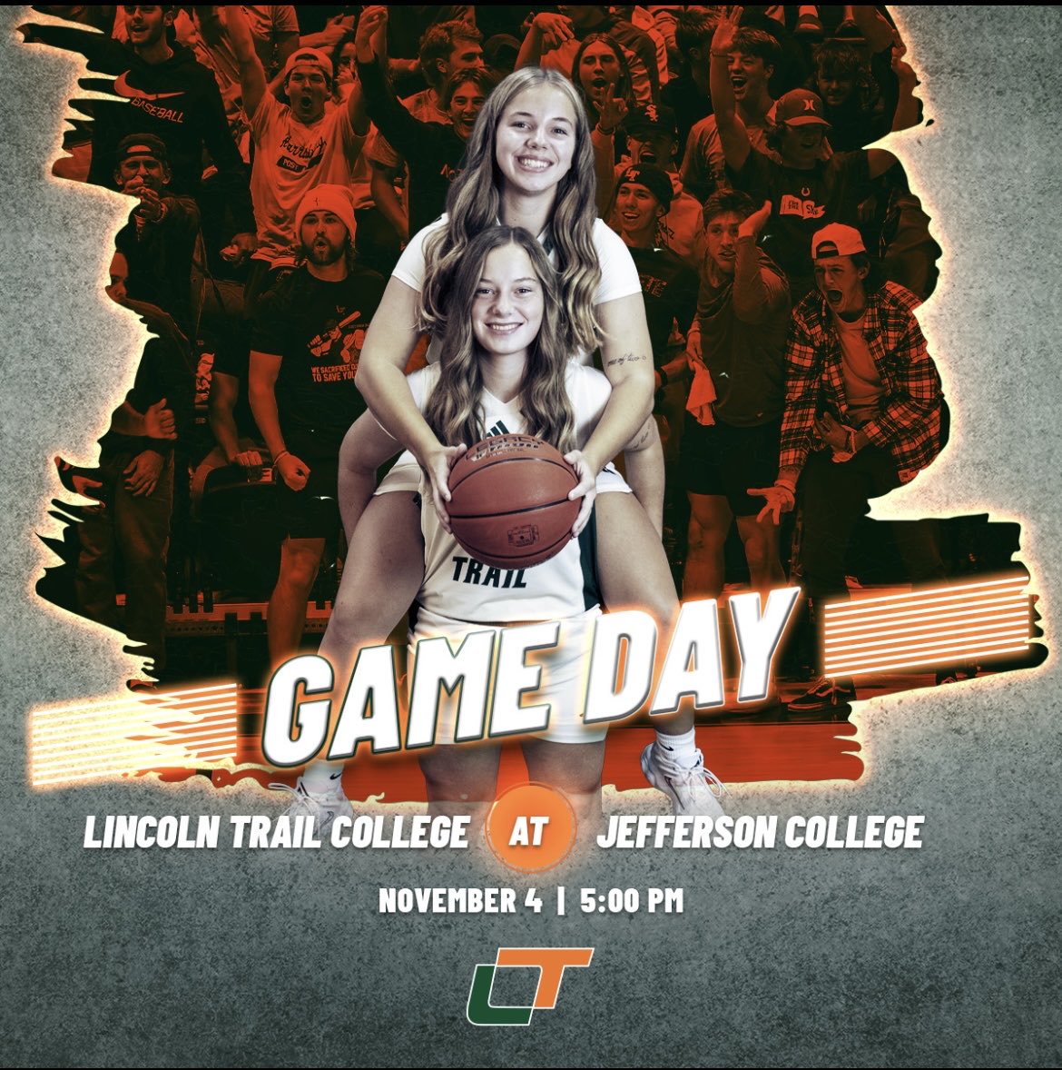Lady Statesmen basketball in Action after big win last night over St Louis CC 84-43! 🏀🔥

Lincoln Trail College WBB on the road today at Jefferson College! 
📍 Hillsboro, Mo
🕓 5:00 PM CST Tip-