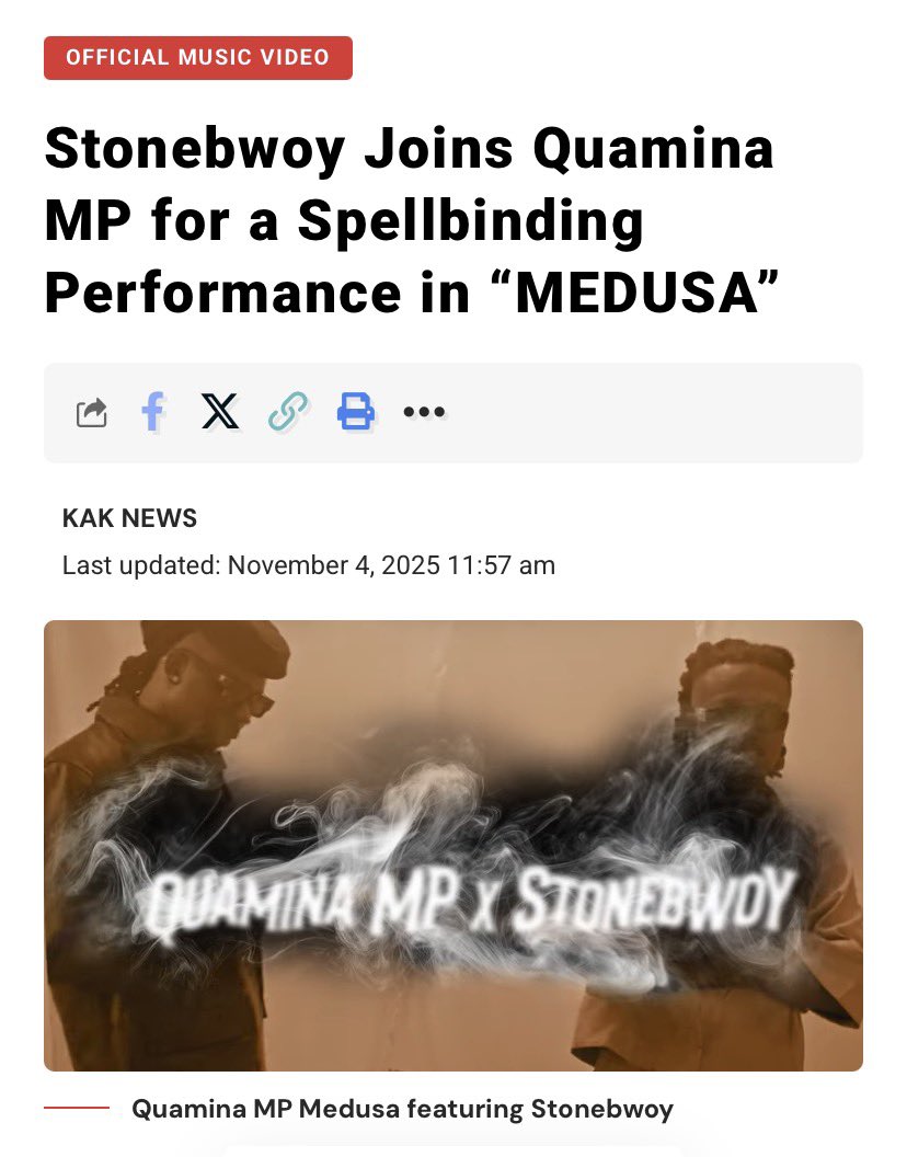 Link Here: [ kaknews.com/stonebwoy-join… ] 

#quaminamp #stonebwoy #medusa #litc