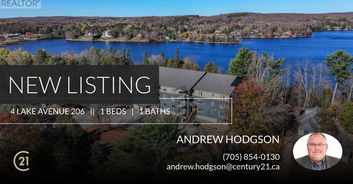 📍 New Listing 📍 Take a look at this fantastic new property that just hit the market located at 4 Lake Avenue 206 in Dysart Et Al (dysart). Reach out here or at (705) 854-0130 for more information homeforsale.at/4_LAKE_AVENUE_…