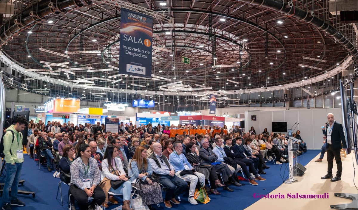 SalsamendiGest's tweet photo. Datorren azaroaren 5an eta 6an, Gestoria Salsamendi, #oarsoaldean prozesuak digitalizatzearen aldeko bulego profesional bezala, Accountex Madrid 2025an elkartuko da, eta bertan parte hartuko du enpresa-kudeaketaren arloko joera teknologiko nagusiak eta lege-aldaketak ezagutzeko. https://t.co/Jp3rgqh4id