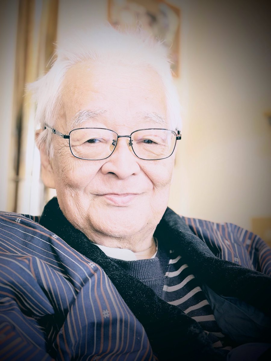 父ちゃんが今朝、あんまり美しい顔で笑うから、天に召されるかと、思わず涙が出た。