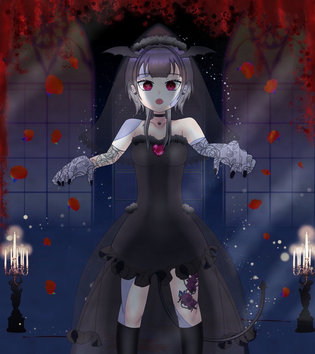 お客ページ【ミィ 様】 お客ページ【ミィ 様】 レ・ミィ 丸焼き姫さま - 夕坂ヴィノのイラスト