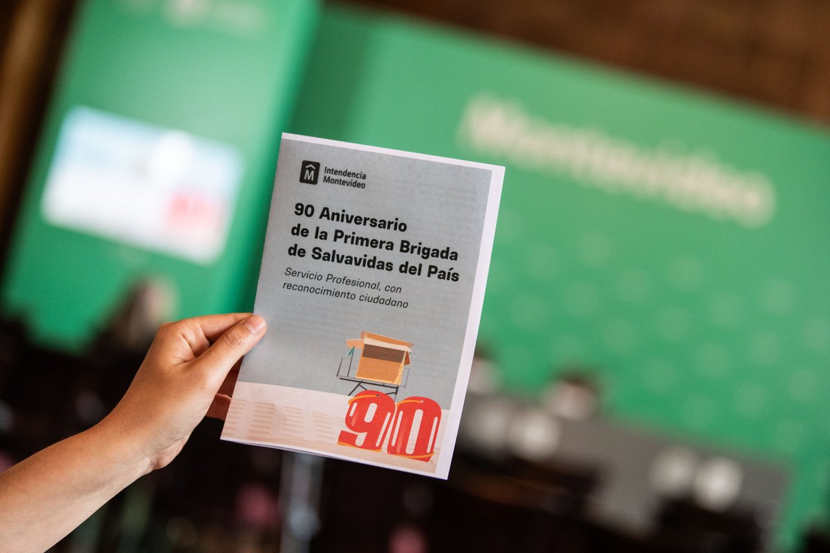 90º Aniversario del Servicio de Guardavidas de Montevideo 🛟

Congreso Académico de la Primera Brigada de Salvavidas del país sobre seguridad scuática 🌊

📍Sala Ernesto de los Campos